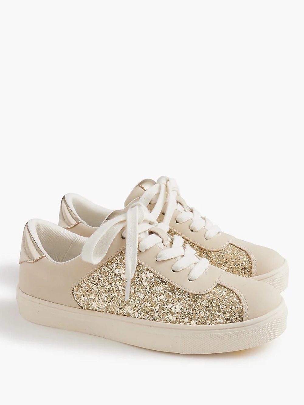 Crewcuts Gold Glitter Sneakers
Girls Size 4